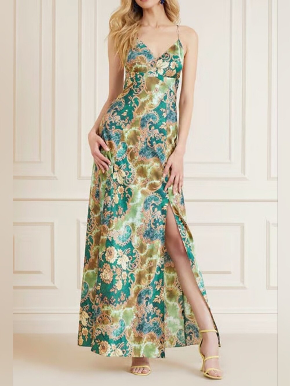 MARCIANO BY GUESS HEIRLOOM GOWN DRESS Sz 8